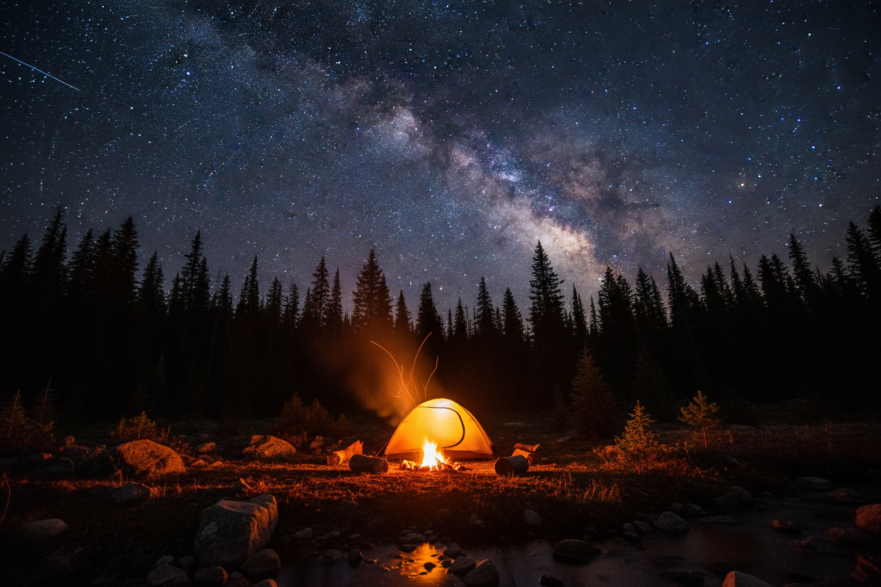 Camping Under the Stars
