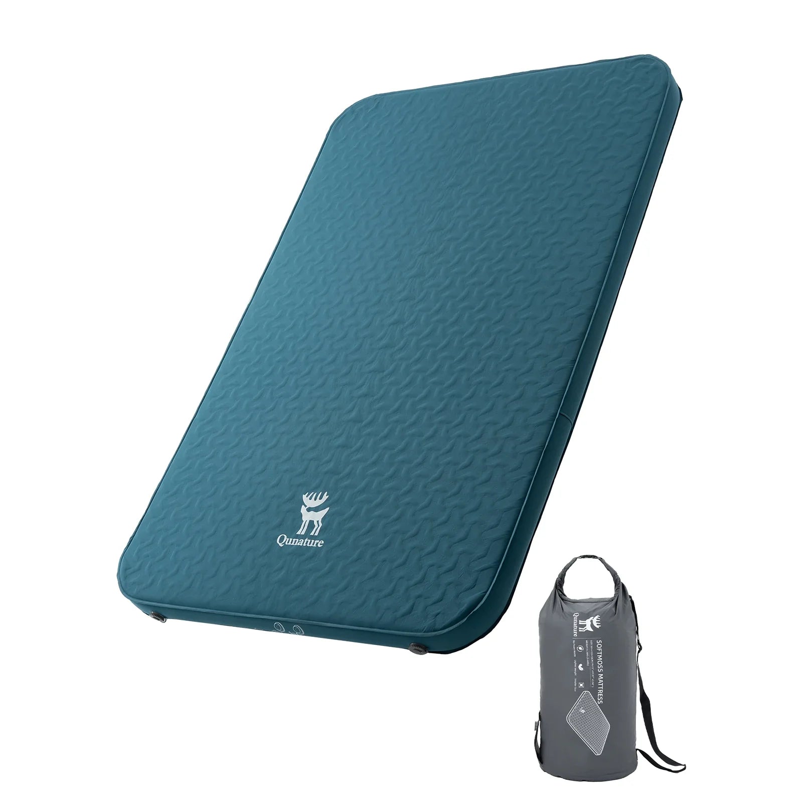 Portable Inflating Sleeping Pad with Foam for Camping